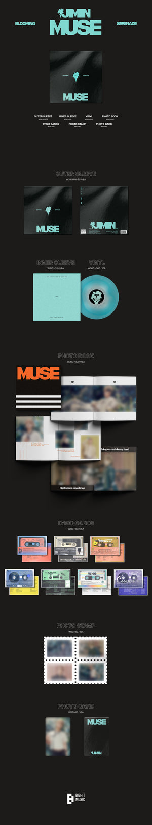 MUSE - Jimin [Colour Vinyl]