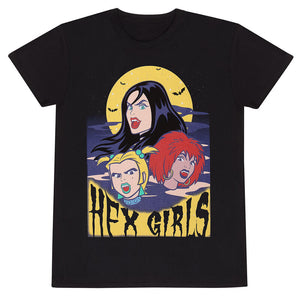 Scooby Doo Hex Girls Floating Heads With Yellow Moon - Large [T-Shirts]