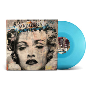 Celebration (Transparent Light Blue Edition) - Madonna [Colour Vinyl]