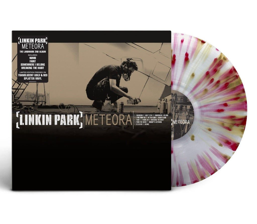 Golden Discs VINYL Meteora (Translucent Gold + Red Splatter Edition) - Linkin Park [Colour Vinyl]