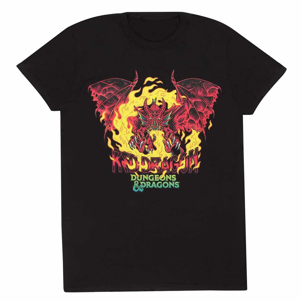 Golden Discs T-Shirts Dungeons & Dragons - Red Dragon - Small [T-Shirts]