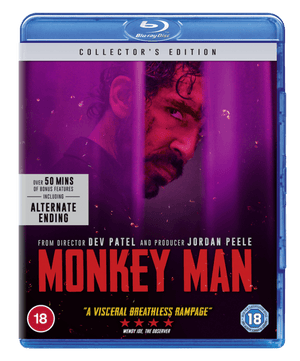 Golden Discs BLU-RAY Monkey Man - Dev Patel [BLU-RAY]