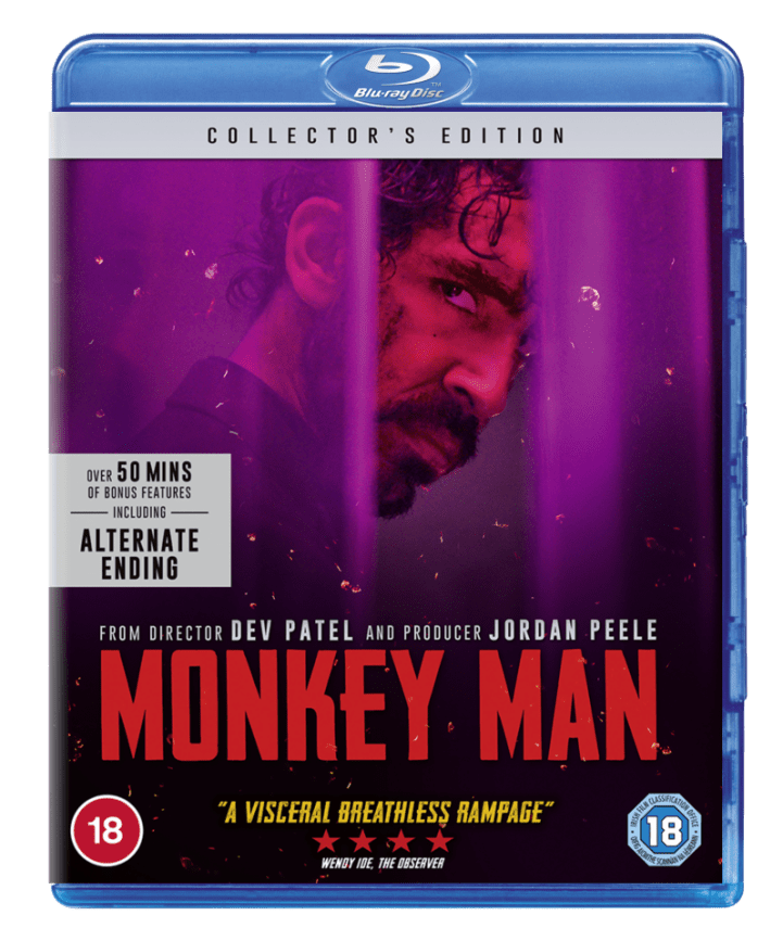 Golden Discs BLU-RAY Monkey Man - Dev Patel [BLU-RAY]