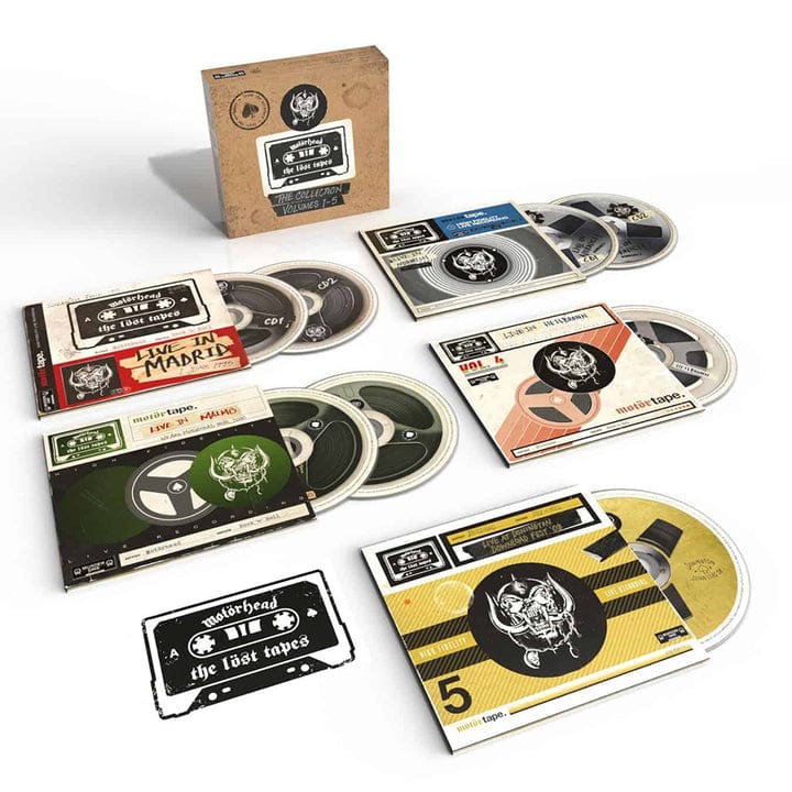 Golden Discs Pre-Order CD The Löst Tapes - The Collection (Vol. 1-5) - Motörhead [CD]