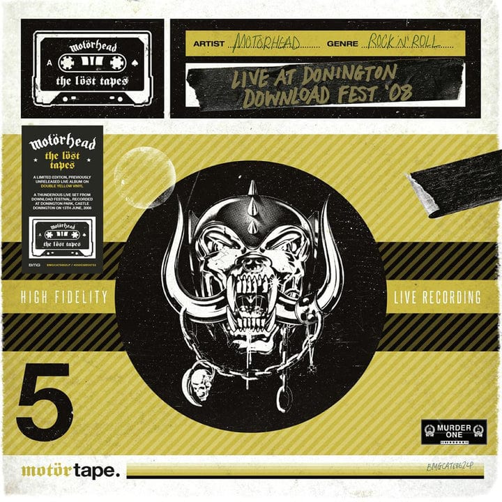 Golden Discs Pre-Order Vinyl The Löst Tapes Vol 5 (Live At Donnington 2008) - Motörhead [Colour Vinyl]