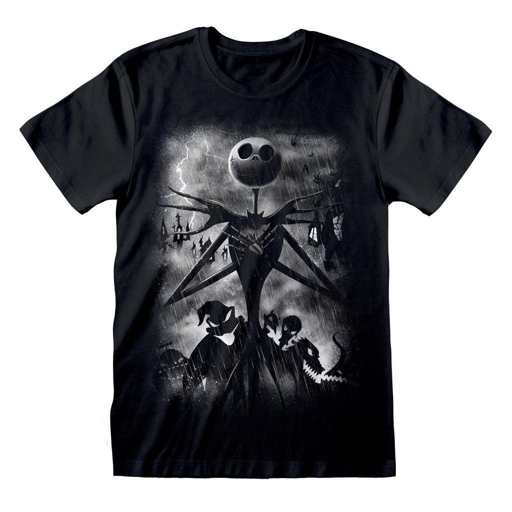 Golden Discs T-Shirts Nightmare Before Christmas - Stormy Skies - 2XL [T-Shirts]