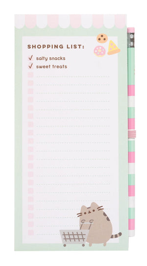 Golden Discs Posters & Merchandise PUSHEEN FOODIE COLLECTION MAGNETIC NOTE PAD [Stationery]