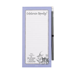 Golden Discs Posters & Merchandise THE NIGHTMARE BEFORE CHRISTMAS MAGNETIC NOTEPAD [Stationery]