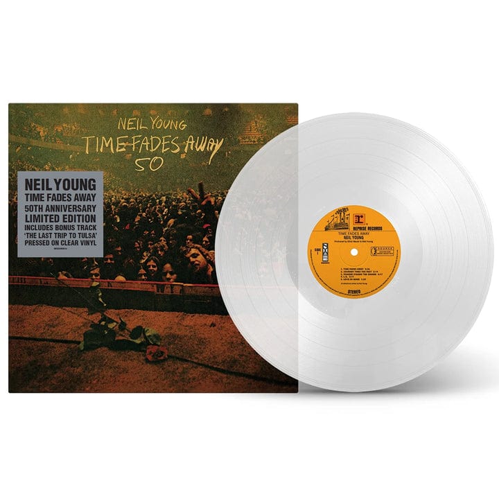 Golden Discs VINYL Time Fades Away 50 (Limited Clear Edition) - Neil Young [Colour Vinyl]