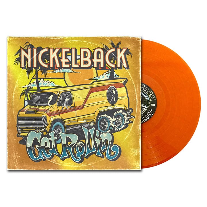 Golden Discs VINYL Get Rollin':   - Nickelback [Colour Vinyl]