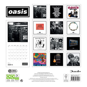 Oasis 2026 Square Calendar [Calendar]