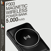 Golden Discs Accessories Walk P303 - Magnetic Wireless Power Bank 5,000 mAh [Accessories]