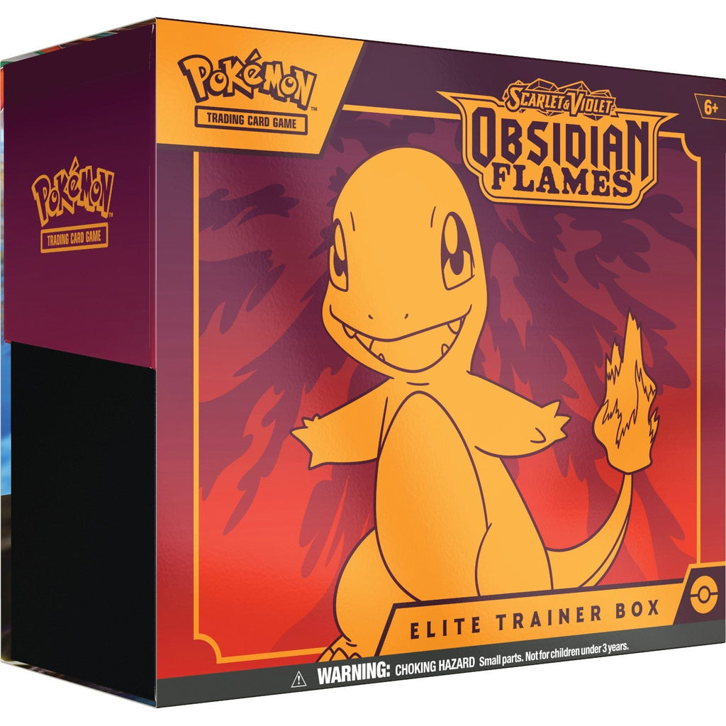 Golden Discs Toys Pokémon TCG: Scarlet & Violet 3 - Obsidian Flames - Elite Trainer Box [Toys]