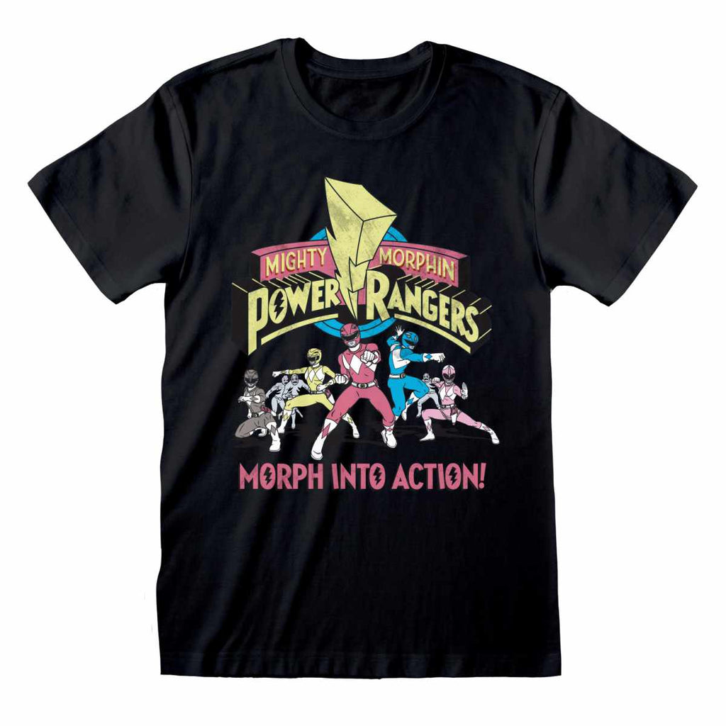 Golden Discs T-Shirts Power Rangers: Morph Into Action - Small [T-Shirts]