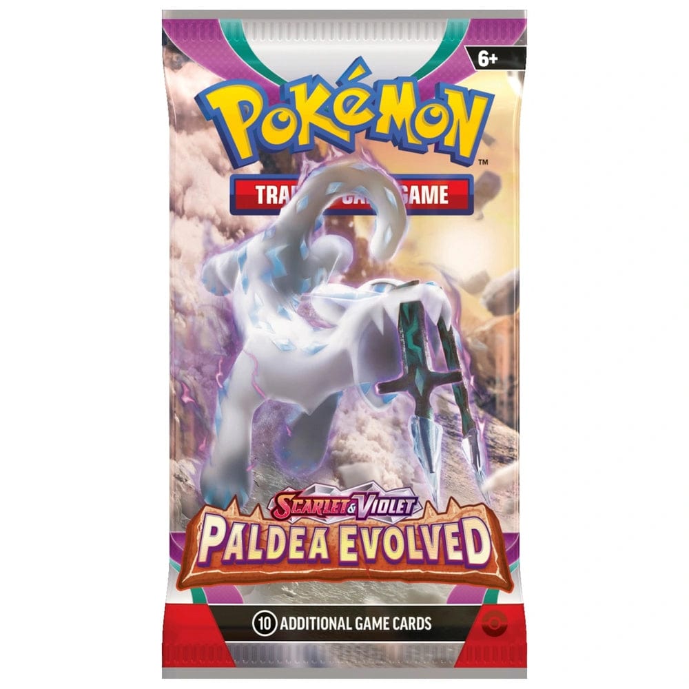 Golden Discs Toys Pokémon Trading Card Game Scarlet & Violet 2 Paldea Evolved Booster Pack [Toys]