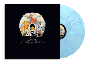 A Day at the Races (50th Anniversary Blue Marbled Edition) - Queen [Colour Vinyl]