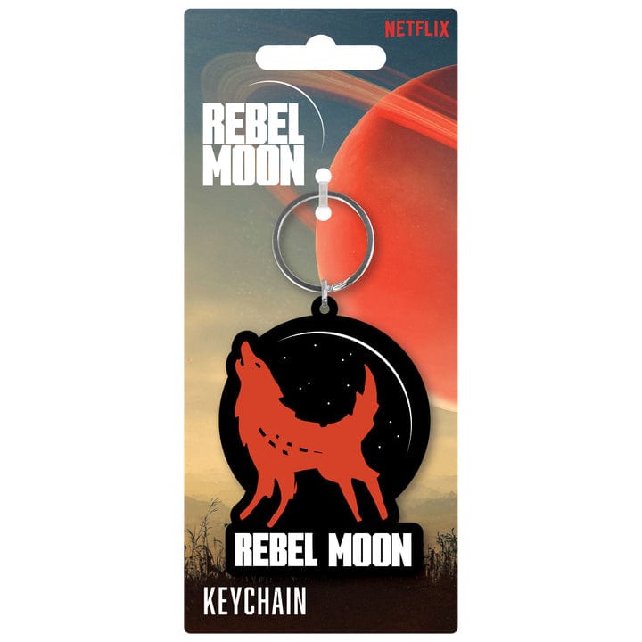 Golden Discs Posters & Merchandise Rebel Moon (Howling Wolf) PVC [Keychain]