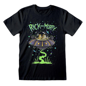 Golden Discs T-Shirts Rick And Morty - Spaceship - XL [T-Shirts]