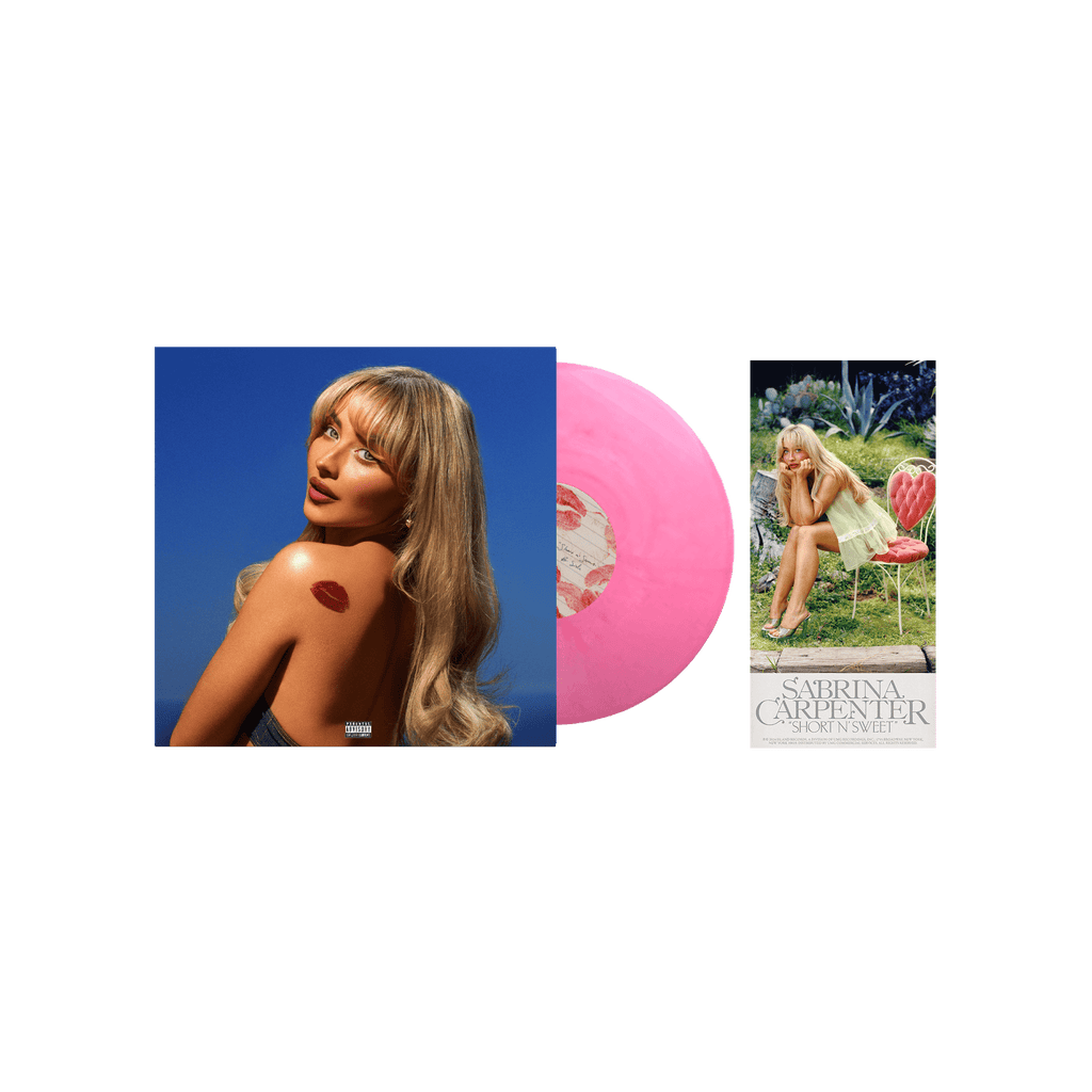 Golden Discs VINYL Short N' Sweet (Pink LP W/ Poster Edition) - Sabrina Carpenter [Colour Vinyl]