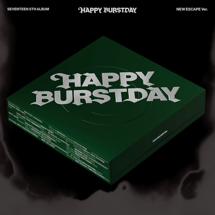 HAPPY BURSTDAY (NEW ESCAPE Ver.) - SEVENTEEN [CD] – Golden Discs