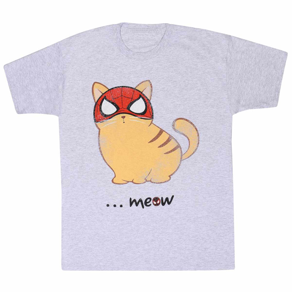 Golden Discs T-Shirts Spider-Man - Miles Morales - Meow - Large [T-Shirts]