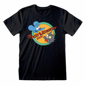 Golden Discs T-Shirts The Simpsons - The Itchy And Scratchy Show - Medium [T-Shirts]