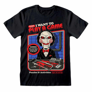 Steven Rhodes X SAW: I Want To Play A Game - Medium [T-Shirts]