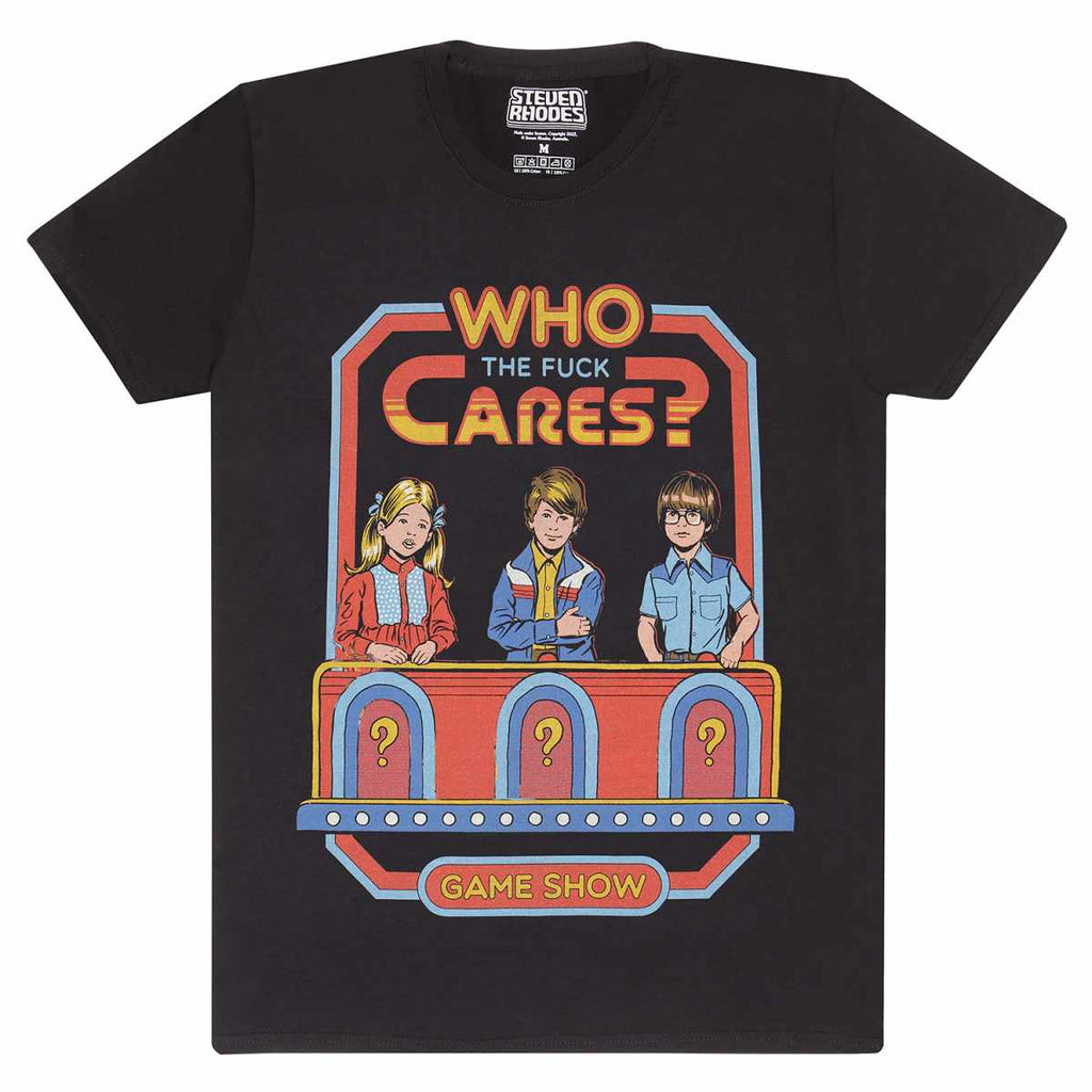 Golden Discs T-Shirts Steven Rhodes: Who Cares – Large [T-Shirts]