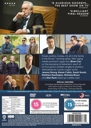 Golden Discs BOXSETS Succession: Season Four - Jesse Armstrong [DVD]