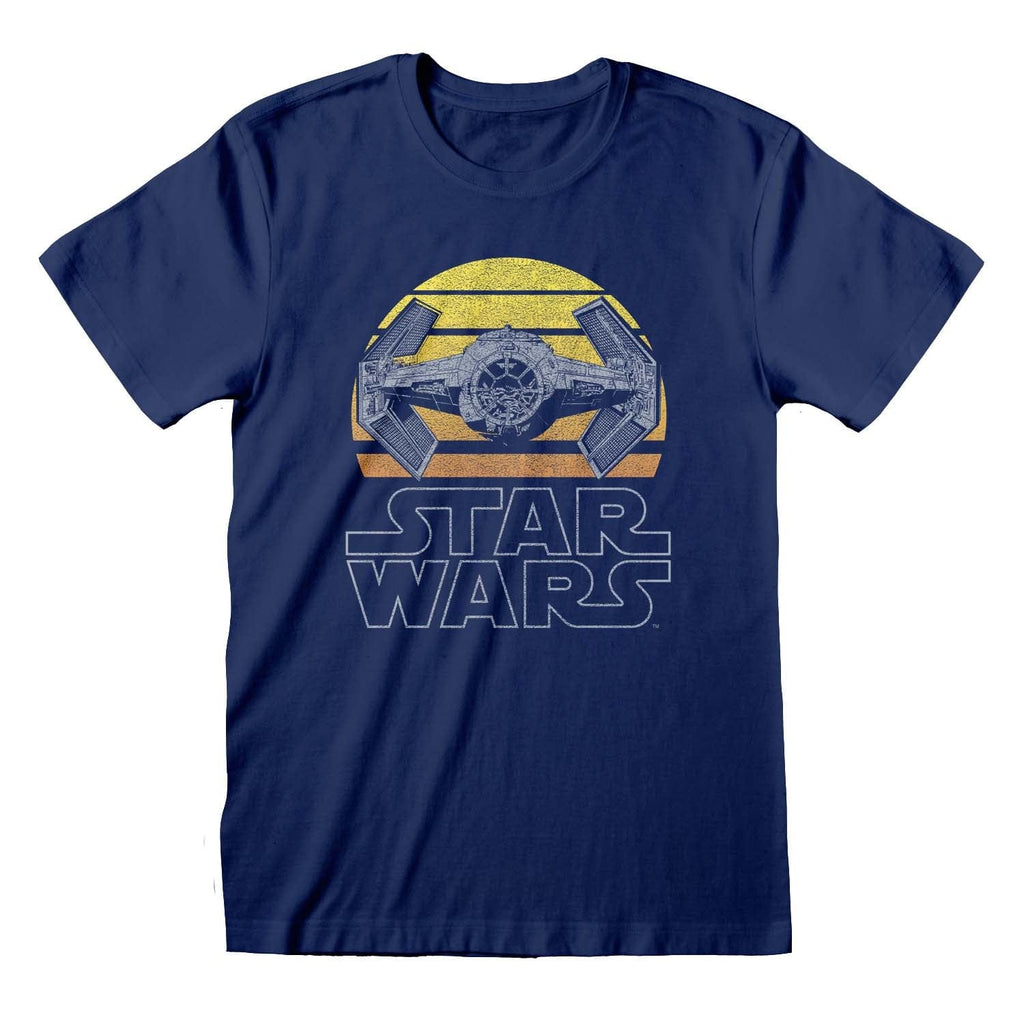 Golden Discs T-Shirts Star Wars - Tie Fighter Moon - Small [T-Shirts]