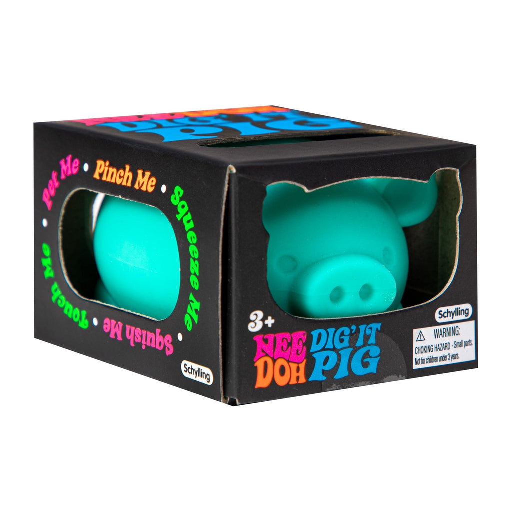 Golden Discs Toys NeeDoh Dig It Pig (Sold individually) [Toys]