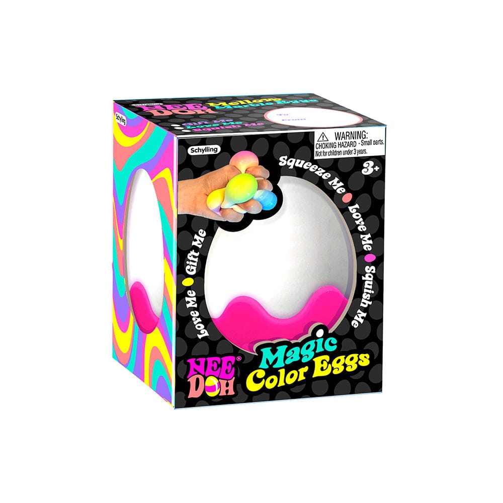 Golden Discs Toys NeeDoh Magic Colour Egg (Sold Individually) [Toys]