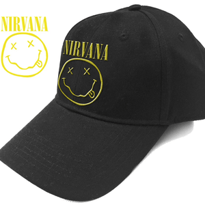 Golden Discs Hats Nirvana - Logo & Smiley Cap [Hat]