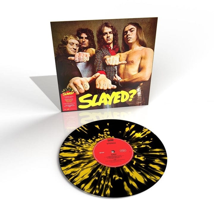 Golden Discs VINYL Slayed?: (Limited Yellow & Black Splatter Edition) - Slade [Colour Vinyl]
