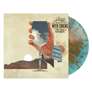 Let's Cheers To This (Blue with Orange Spatter) - Sleeping With Sirens [Colour Vinyl]