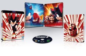 Sonic the Hedgehog 3 (Red Steelbook Edition) - Jeff Fowler [4K UHD]