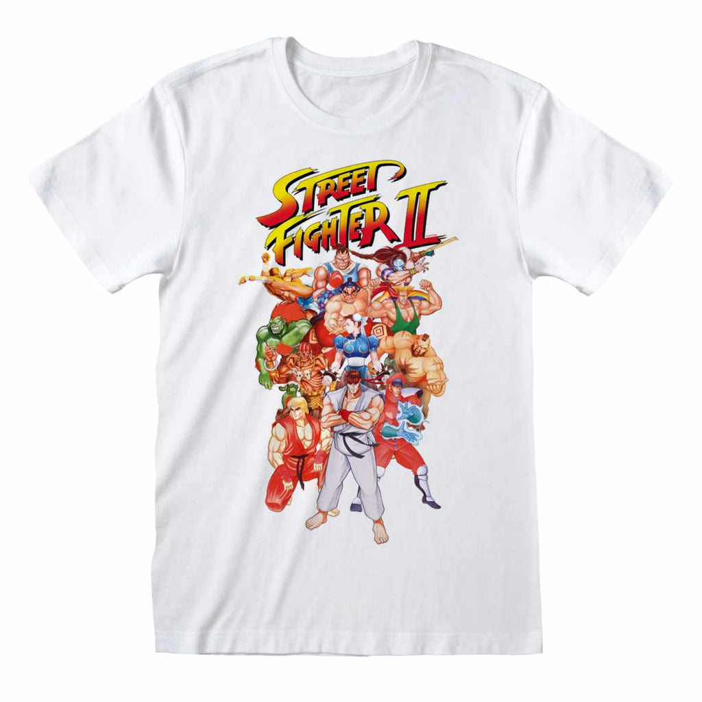 Golden Discs T-Shirts Streetfighter 2 - Group Shot - 2XL [T-Shirts]