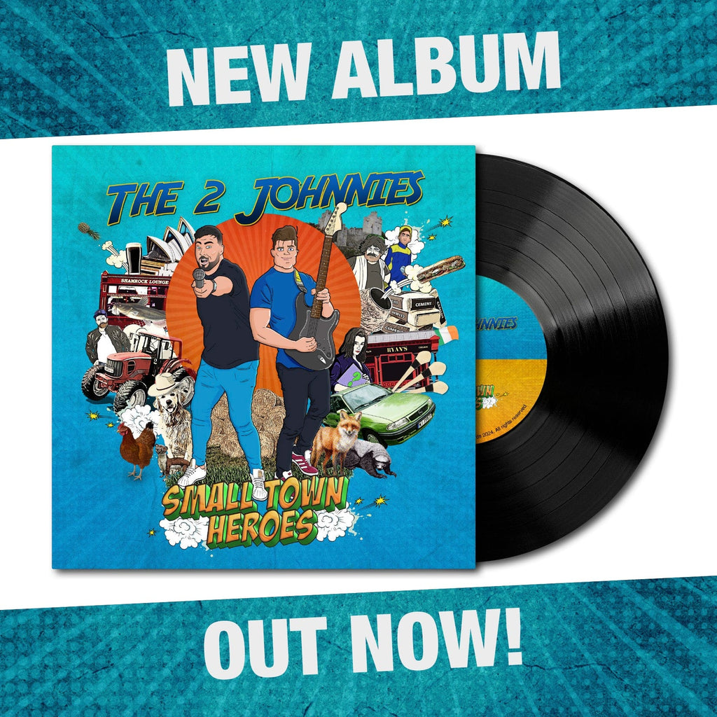 Golden Discs Bundle The 2 Johnnies - Small Town Heroes [Vinyl & Ticket Bundle]