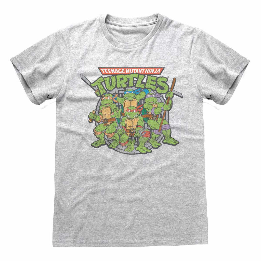 Golden Discs T-Shirts Teenage Mutant Ninja Turtles - Retro Turtle - 2XL [T-Shirts]