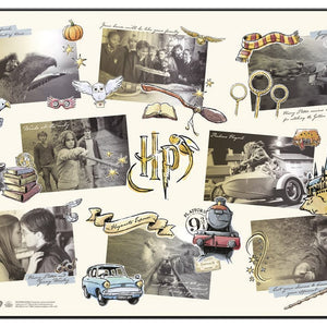 Golden Discs Posters & Merchandise DESKTOP MAT HARRY POTTER GLASSES [Mousepad]
