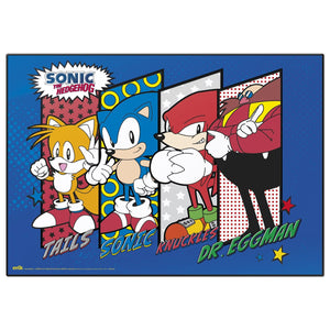 Golden Discs Posters & Merchandise SONIC THE HEDGEHOG SCHOOL DESKPAD [Mousepad]
