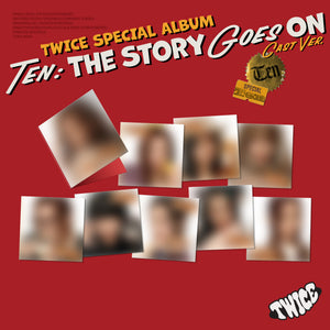 TEN: The Story Goes On (Cast Ver.) - TWICE [CD]
