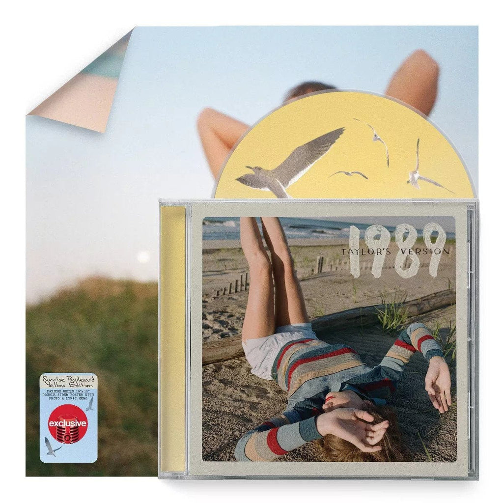 Golden Discs CD 1989 (Taylor's Version) (Sunrise Boulevard Yellow CD) - Taylor Swift [CD]