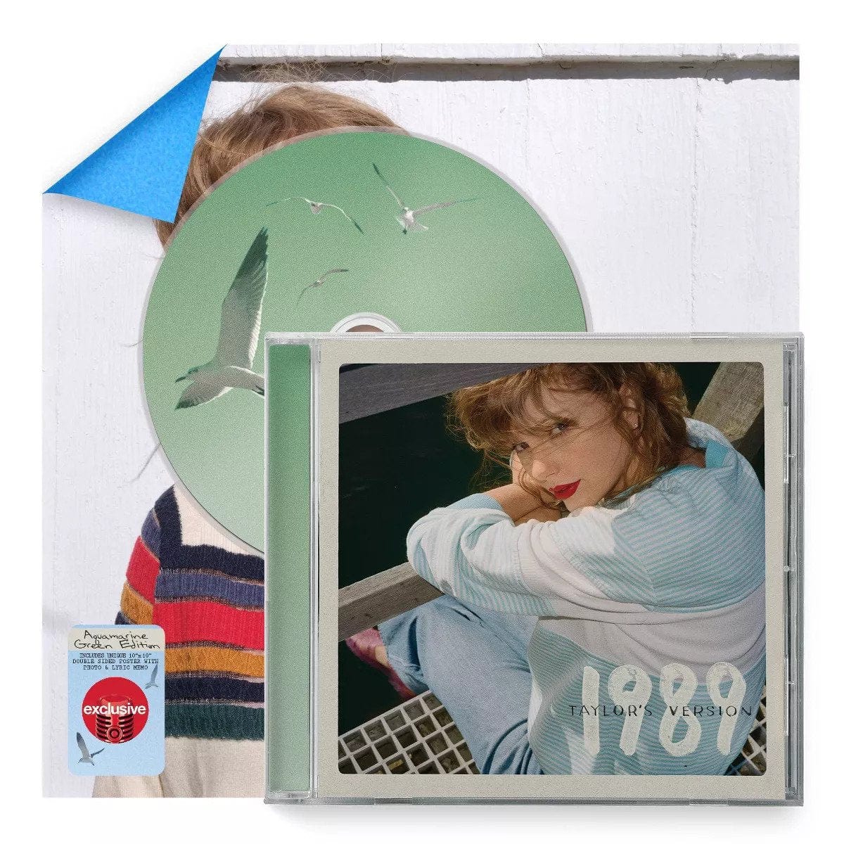 1989 (Taylor's Version) (Aquamarine Green CD) - Taylor Swift [CD] – Golden  Discs