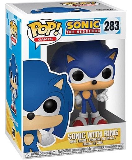 Golden Discs Toys Funko POP! Games Sonic the Silver Hedgehog Sonic With Ring [Toys]