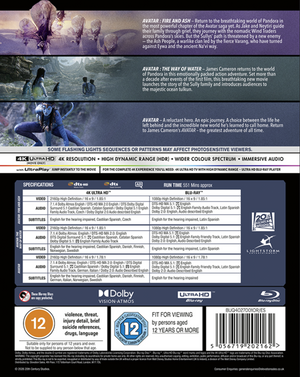 Avatar: 3-movie Collection - James Cameron [4K UHD]