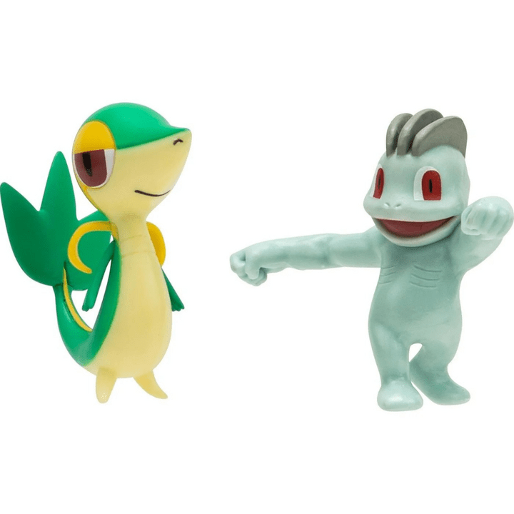 Golden Discs Toys Pokemon Battle Figure - Machop And Snivy [Toys]