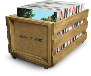 Golden Discs Accessories VINYL LP STORAGE CRATE (x65 LP) [Accessories]