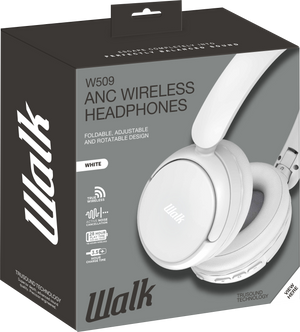Walk W509 Audio ANC headphones (White) [Accessories]