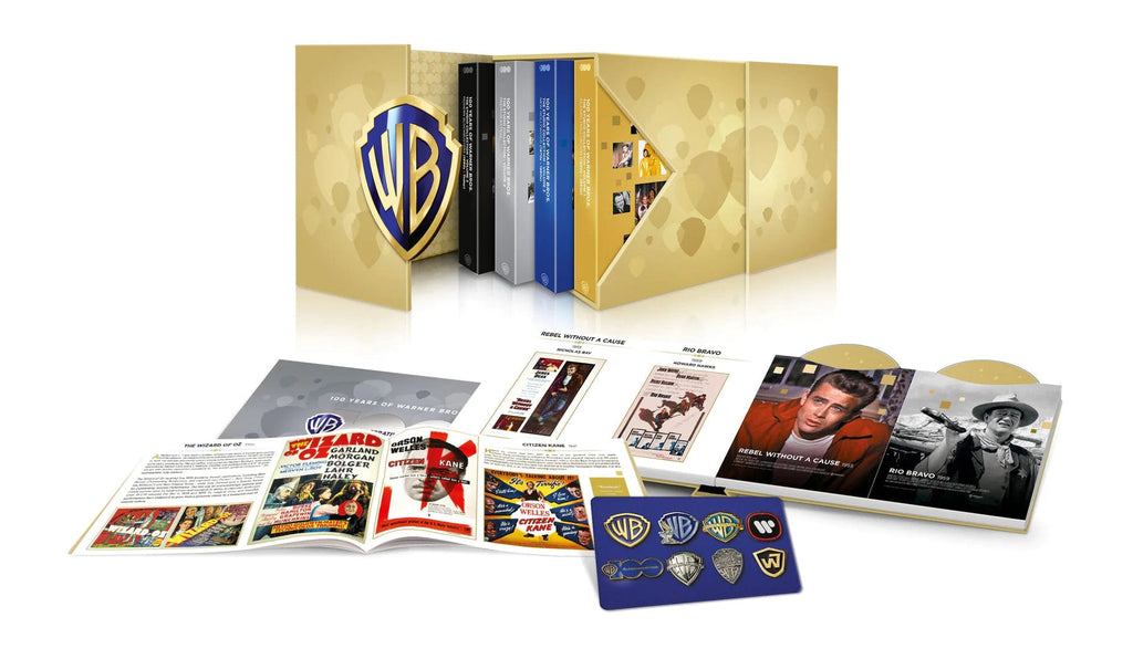 Golden Discs 4K Blu-Ray 100 Years of Warner Bros. - Studio Collection [4K UHD]